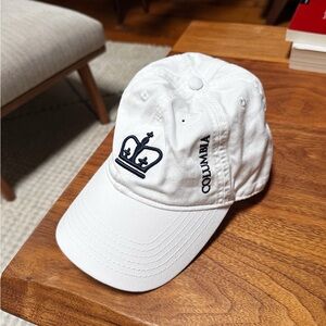 Columbia White Crown Logo Baseball Cap